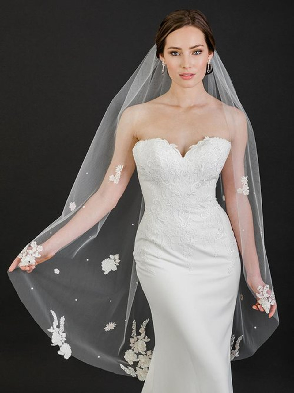 Bel Aire Bridal Veils V7604 - 1-Tier ...